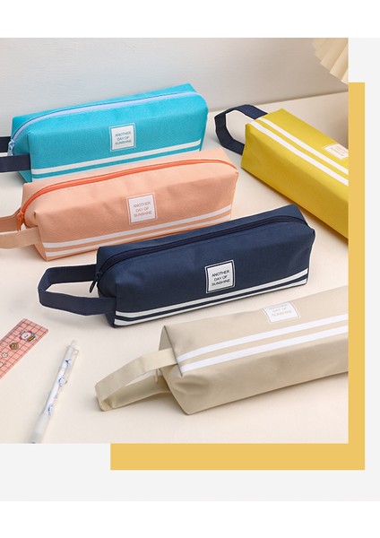 Minimalist Taşınabilir Oxford Kumaş Büyük Kapasiteli Kırtasiye Depolama Kalem Çantası (Yurt Dışından) fırsatları