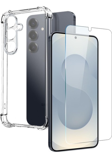 Samsung Galaxy S25 5g Için Ekran Filmli Tpu Kılıf (Yurt Dışından)