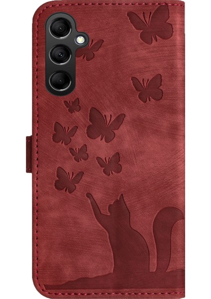 Samsung Galaxy S25 5g Için Kedi Pu Telefon Kılıfı (Yurt Dışından) modelleri