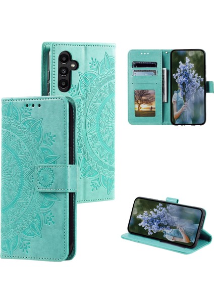 Samsung Galaxy S25 Fe 5g Için Totem Deri Kılıf (Yurt Dışından)