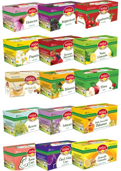 Kuşburnu Meyve Çayı 20’li X 12 Adet indirimleri