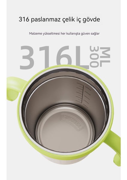 Makaron Çocuk 316 Gıda Sınıfı Paslanmaz Çelik Taşınabilir Pipet Bardak (Yurt Dışından) fiyatları