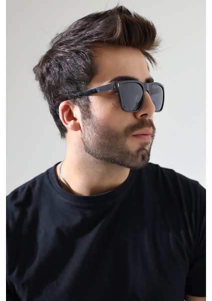 Erkek Kare Aksesuarlı Polarize Güneş Gözlüğü 23041 C2 P fiyatları