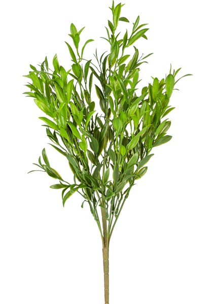 Yapay Çay Demeti Koyu Yeşil 55 Cm.
