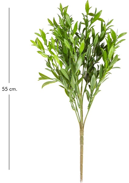 Yapay Çay Demeti Koyu Yeşil 55 Cm. fırsatları