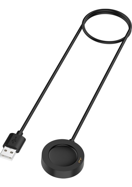 Xiaomi Watch S4/2/h1/2 Pro/s3/s2 Manyetik Şarj Kablosu 1m Akıllı Saat Şarj Cihazı - Siyah (Yurt Dışından)