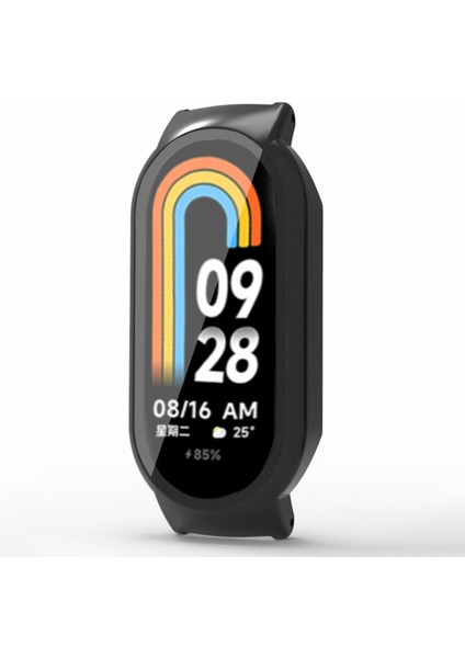 Xiaomi Smart Band 8/smart Band 8 Nfc Sert Pc Kılıfı ve Temperli Cam Ekran Koruyucu - Siyah (Yurt Dışından) fiyatları