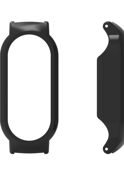 Xiaomi Smart Band 8/smart Band 8 Nfc Sert Pc Kılıfı ve Temperli Cam Ekran Koruyucu - Siyah (Yurt Dışından) indirimleri