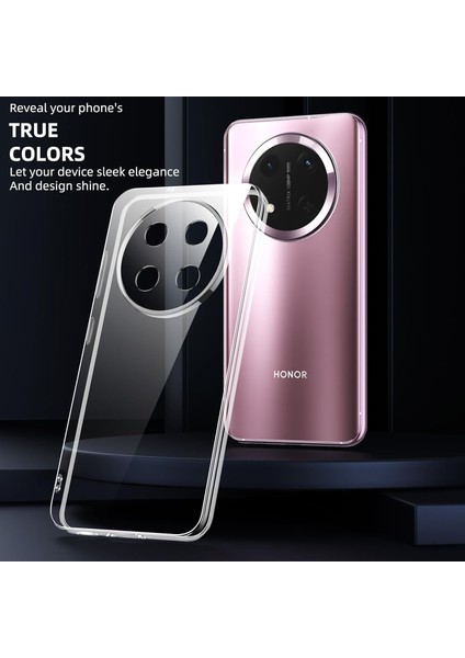 Honor Magic 7 Lite Kılıf Kamera Çıkıntılı Korumalı Yumuşak Şeffaf Silikon Renksiz Kapak fiyatları