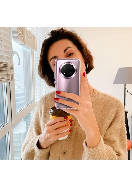 Honor Magic 7 Lite Kılıf Kamera Çıkıntılı Korumalı Yumuşak Şeffaf Silikon Renksiz Kapak indirimleri