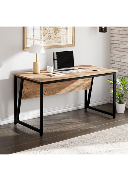 Ms2 Çalışma Masası,ofis Masası - 70X140 cm - Çam
