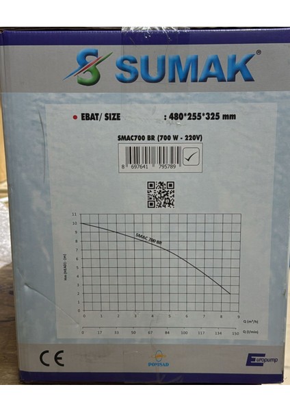 SMAC700 Br Wc+3 Ünite Fos. Tah. Cihazı- Öğütücü Bıçaklı indirimleri