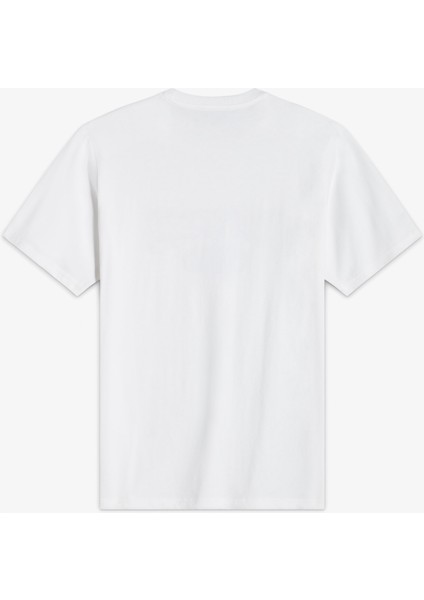 Retro Logo Erkek Beyaz T-SHIRT.102 fiyatları