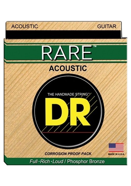 Rpl-10 Rare Akustik Gitar Teli (Extra Light 10-48)