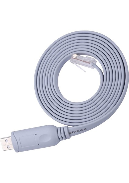 SE-7015 Konsol Kablosu, Cisco Konsol Kablosu, CH340 Çipli USB Konsol Kablosu Uyumlu 1,8 Metre indirimleri