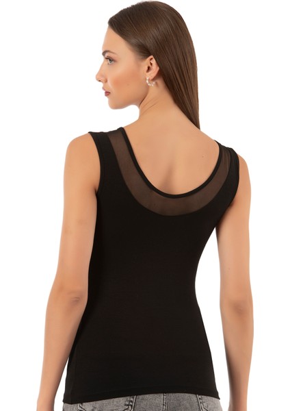 Özkan 22848 3'lü Paket Kadın Modal Pamuklu Kalın Askılı V Yaka Tül Detaylı Atlet fiyatları