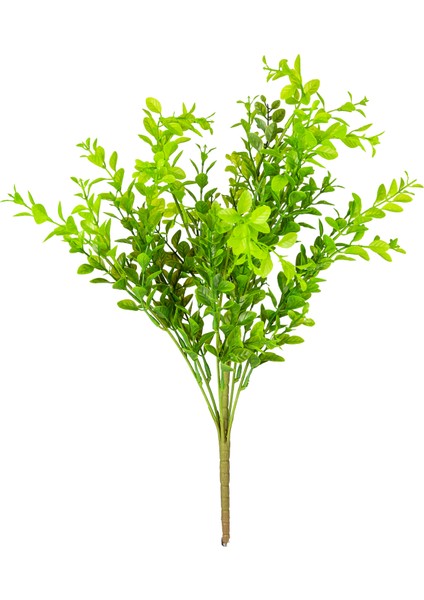 Yapay Bitki Şimşir Demet Açık Yeşil 55 Cm.