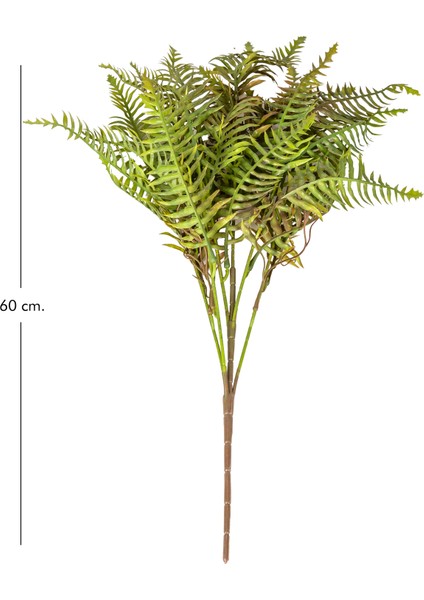 Yapay Fujer - Eğreltiotu Demet Kızıl/yeşil 60 Cm. fırsatları