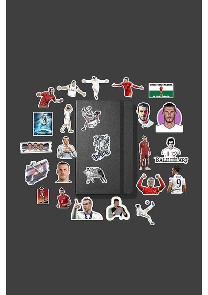Gareth Bale Futbol Sticker Paketi /bullet Journal Defter Çıkartma Ajanda Laptop Etiket