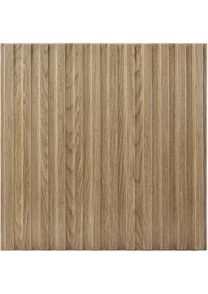 1m² (50CMX50CM 4 Adet)Kahverengi 3D Abs Pvc Malzeme Dayanıklı Duvar Paneli Silinebilir Lambiri Panel fiyatları