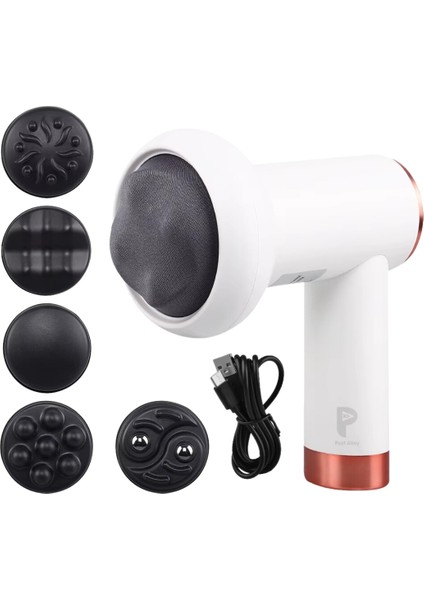 5 Başlıklı, 6 Titreşim Modlu Vücut Şekillendirme Masaj Aleti fiyatları