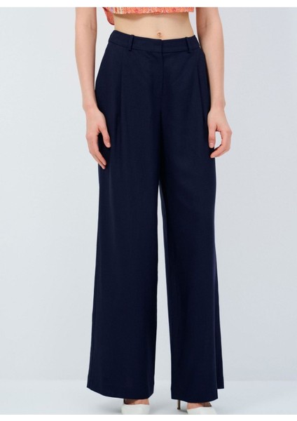 Keten Pantolon Lacivert 15345243001 indirimleri