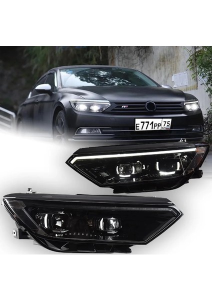 Volksvagen Passat B8 2014.2019 8-5 Dizayn Ledli Ön Far