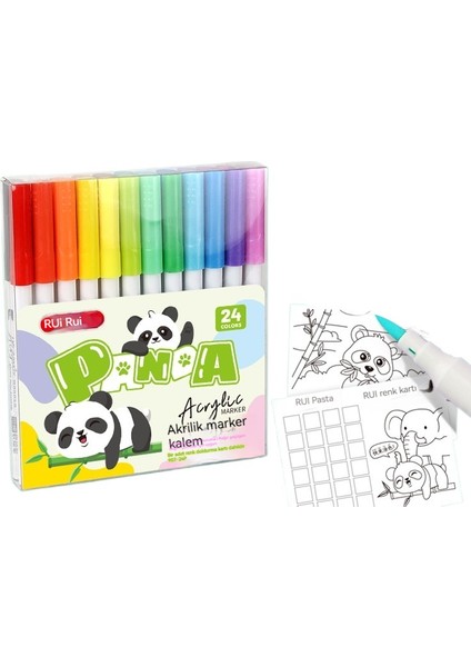 Sıcak Yumuşak Uçlu Akrilik Işaretleyici Kalem, Renkli Istiflenmiş, Geçirmez Kağıt, Lekelenmeyen, Çocuklar ve Öğrenciler Için Okula Başlamak (Yurt Dışından)