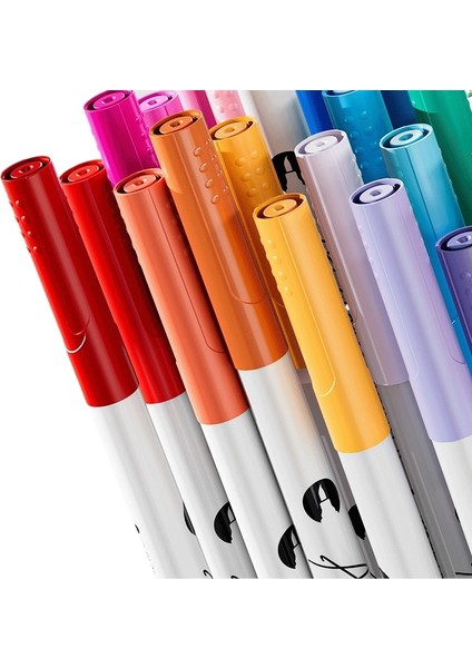 Sıcak Yumuşak Uçlu Akrilik Işaretleyici Kalem, Renkli Istiflenmiş, Geçirmez Kağıt, Lekelenmeyen, Çocuklar ve Öğrenciler Için Okula Başlamak (Yurt Dışından) modelleri