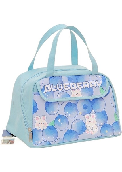 Büyük Kapasiteli Öğle Yemeği Kutusu Çantası El Bento Çantası (Yurt Dışından)