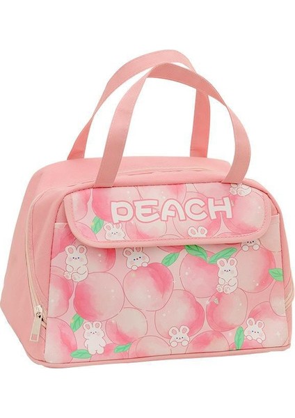 Büyük Kapasiteli Öğle Yemeği Kutusu Çantası El Bento Çantası (Yurt Dışından)