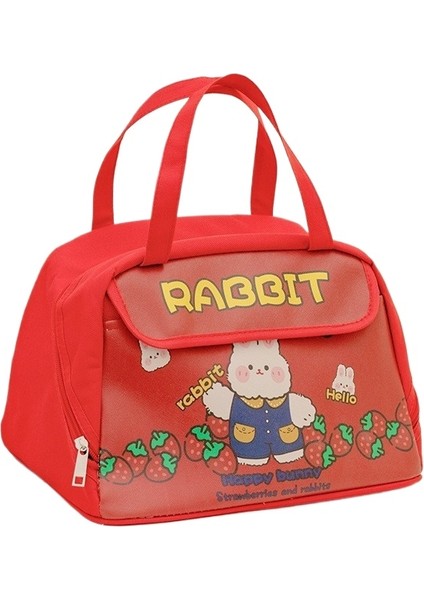 Büyük Kapasiteli Öğle Yemeği Kutusu Çantası El Bento Çantası (Yurt Dışından)