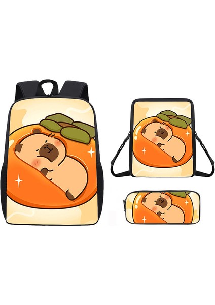 Kapibala Katong Öğrenci Okul Çantası Büyük Kapasiteli Sırt Çantası Hafif Sırt Çantası Omuz Çantası Kalem Çantası (Yurt Dışından)