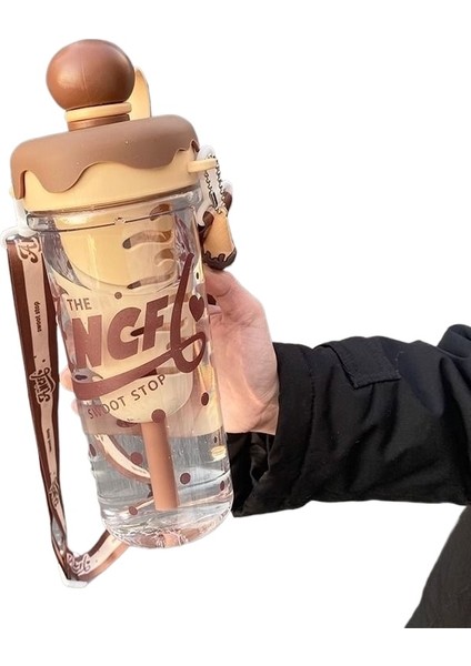 Büyük Kapasiteli Big Mac Koni Su Bardağı Pipetli Bardağı (Yurt Dışından)