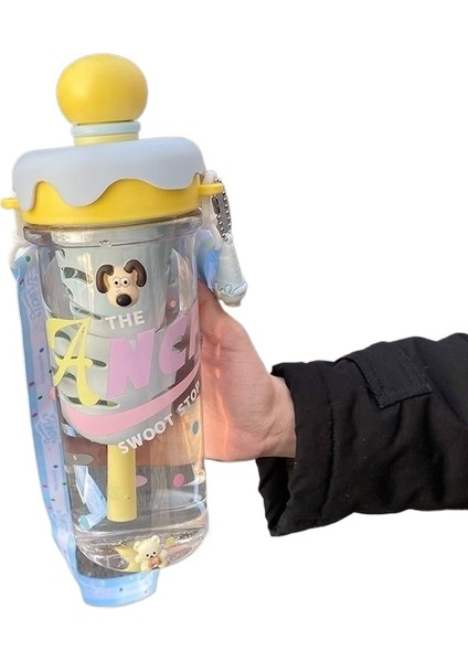 Büyük Kapasiteli Big Mac Koni Su Bardağı Pipetli Bardağı (Yurt Dışından)