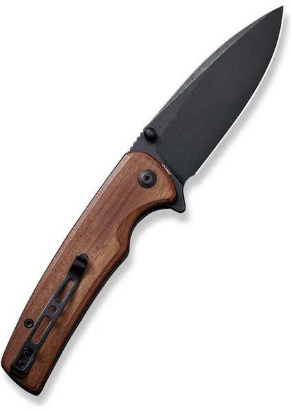 Sachse Flipper & Button Lock & Thumb Stud Knife Wood Handle Çakı modelleri