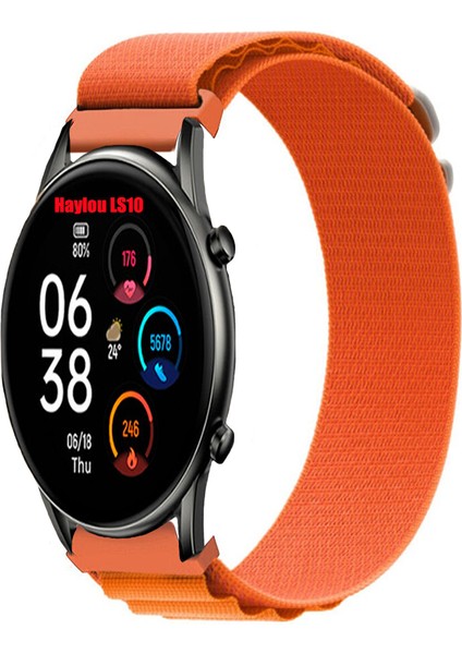 Haylou LS05S, LS10 ile Uyumlu Kordon Alpine Loop Döngü Spor Kayış