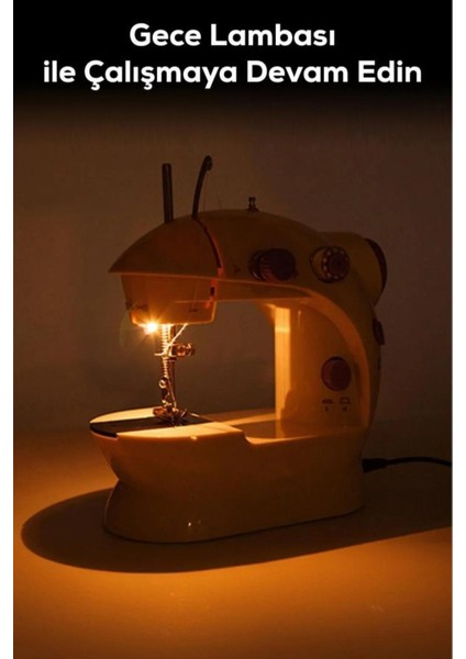 Pedallı Dikiş Makinesi 6W Yüksek Güç, Çok Kullanımlı Taşınabilir fiyatları