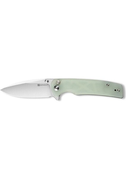 Sachse Flipper & Button Lock & Thumb Stud Knife G10 Handle Çakı