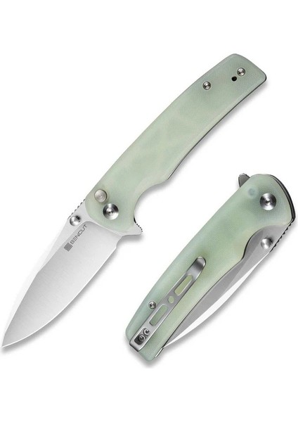 Sachse Flipper & Button Lock & Thumb Stud Knife G10 Handle Çakı fiyatları
