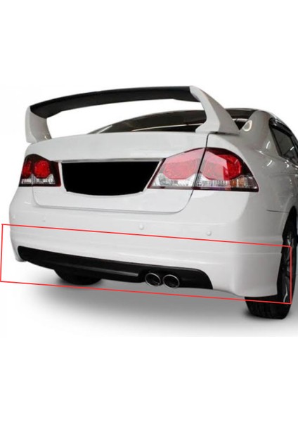 Fd6 2007-2012 Sağdan Çifftçıkış Müge Arka Ek (( Boyasız)) (( Egzoz Hariç ))