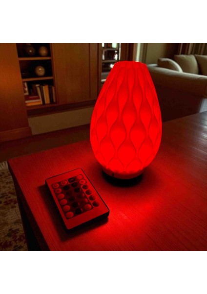 Dekoratif Masaüstü Rgb LED Aydınlatma | Minimalist Tasarım | Hediyelik Abajur Lamba