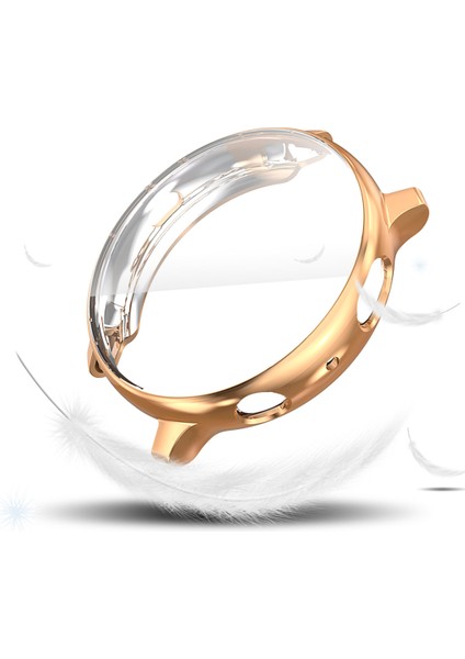 Hat Prınce Her Yönüyle Koruyucu Elektrokaplama Tpu Saat Kılıfı Samsung Galaxy Watch Active2 44MM - Altın (Yurt Dışından) fiyatları