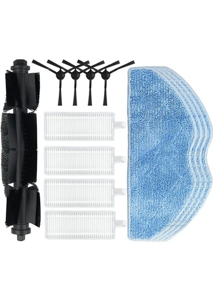 X-Plorer Serie 75 S+ / RG8597WH Silindir Yan Fırça Hepa Filtre Paspas Bezleri Robot Süpürge Parçaları (Yurt Dışından)
