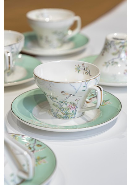 Bird Garden 6’Lı Kahve Fincanı Seti 90 Cc fiyatları