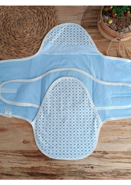 Sevimli Fil Desenli Bebek Kundak - Mavi Renkli fiyatları