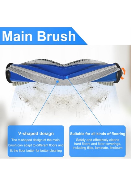 T30 Pro Omnı Için, Omnı Robot Süpürge Ana Yan Fırça Hepa Filtreler Paspas Bezi Toz Torbaları (Yurt Dışından) fırsatları