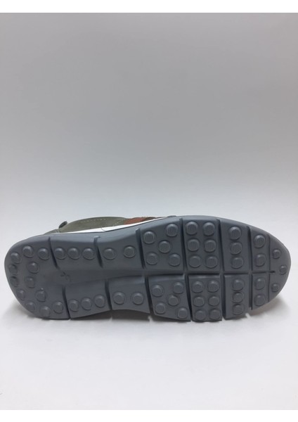 Hakiki Deri Nubuk Haki Rengi Hafif Rahat Bağcıksız Günlük Yazlık Erkek Ayakkabı C-923012VLC fırsatları