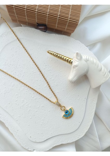 Nazar Boncuklu Göz Kolye