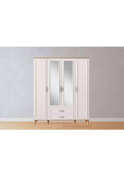 Lily Oak 4 Kapılı Gardırop